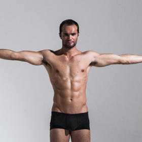 ROM Athletic Male Shoulder Raise — figure reference